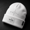Wraith Badge White Beanie