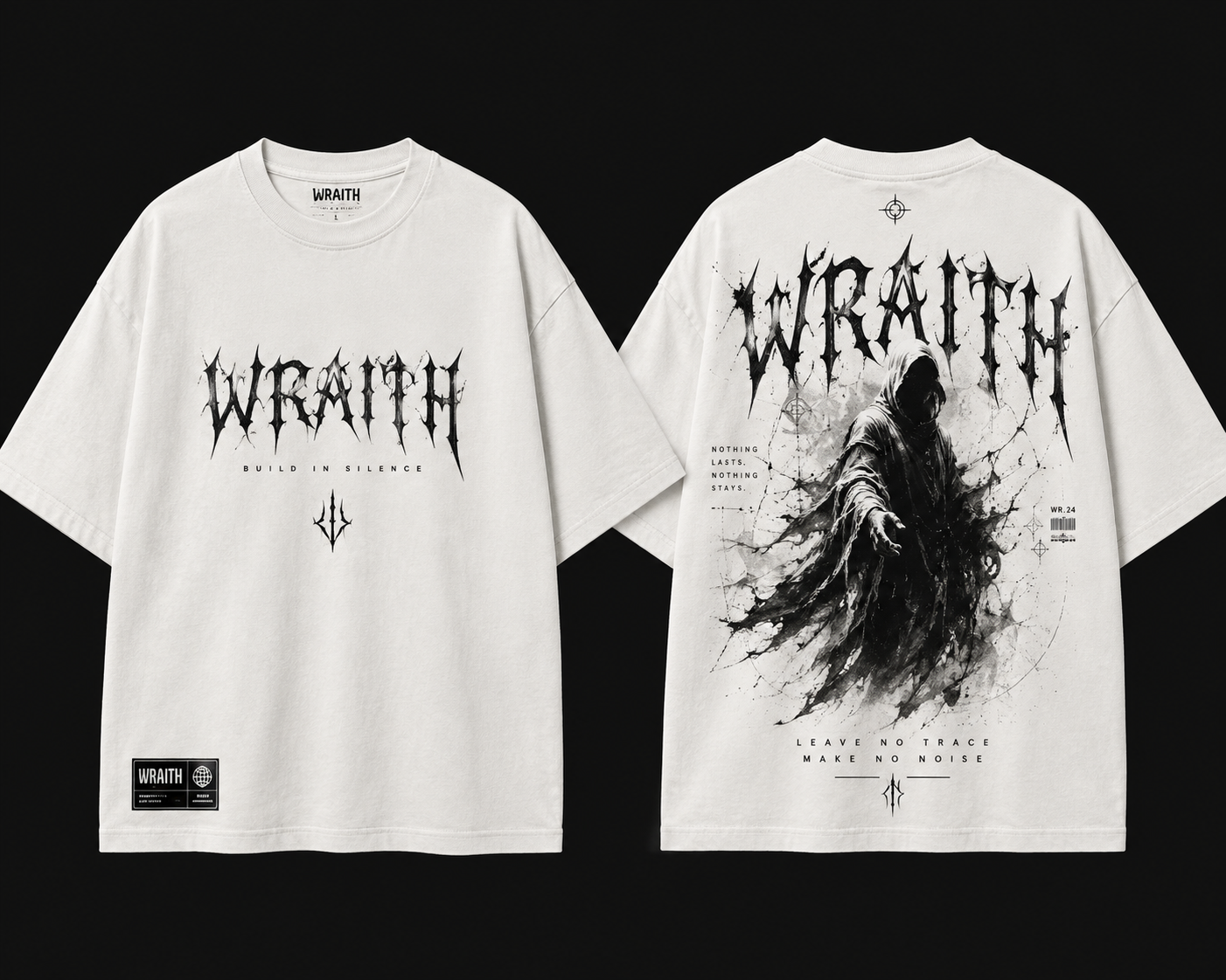 Wraith Reaper Back Print T-shirt