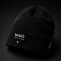 Wraith Badge Black Beanie