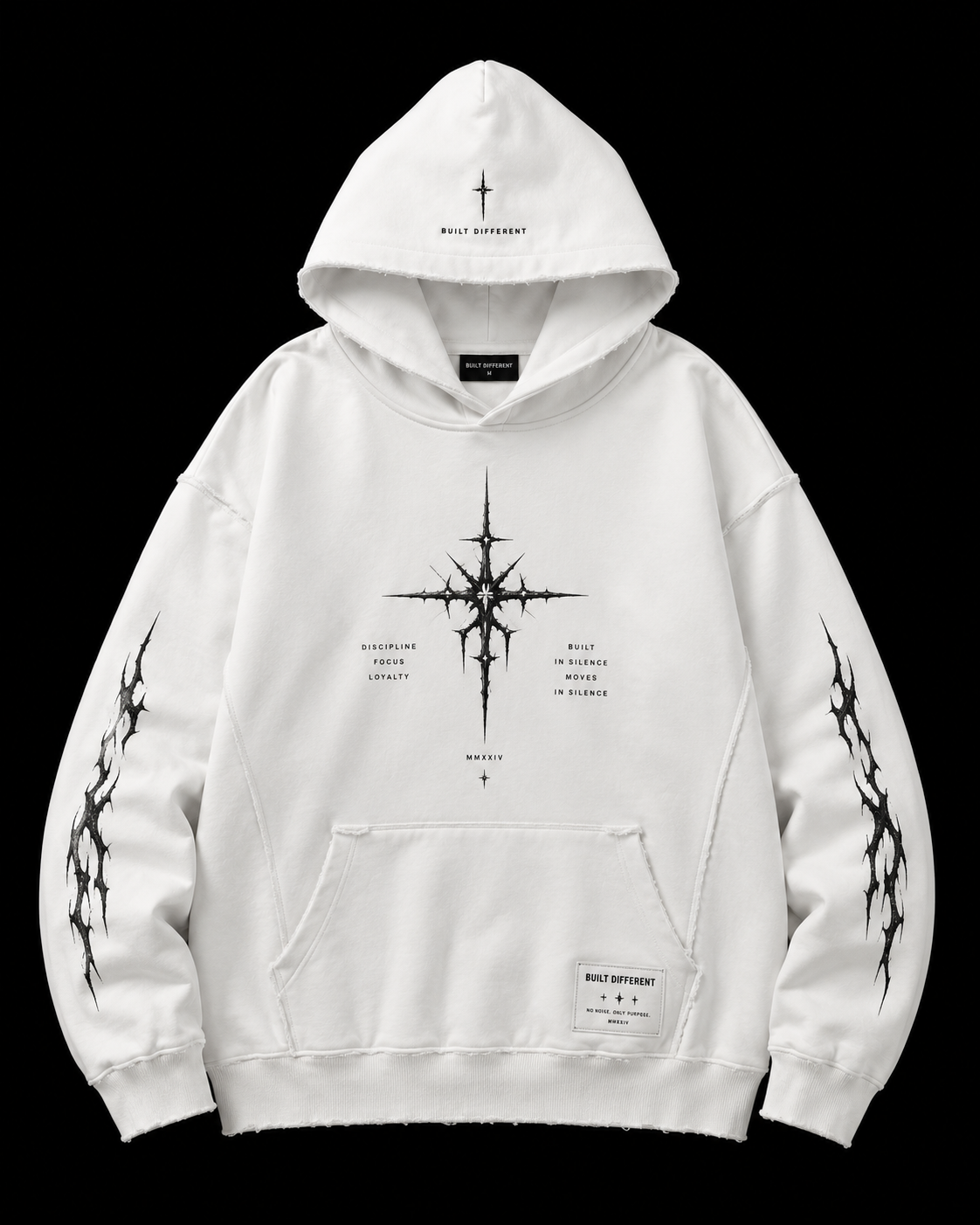 Wraith "Built different" Hoodie