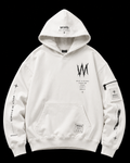 Wraith Right  Logo white hoodie