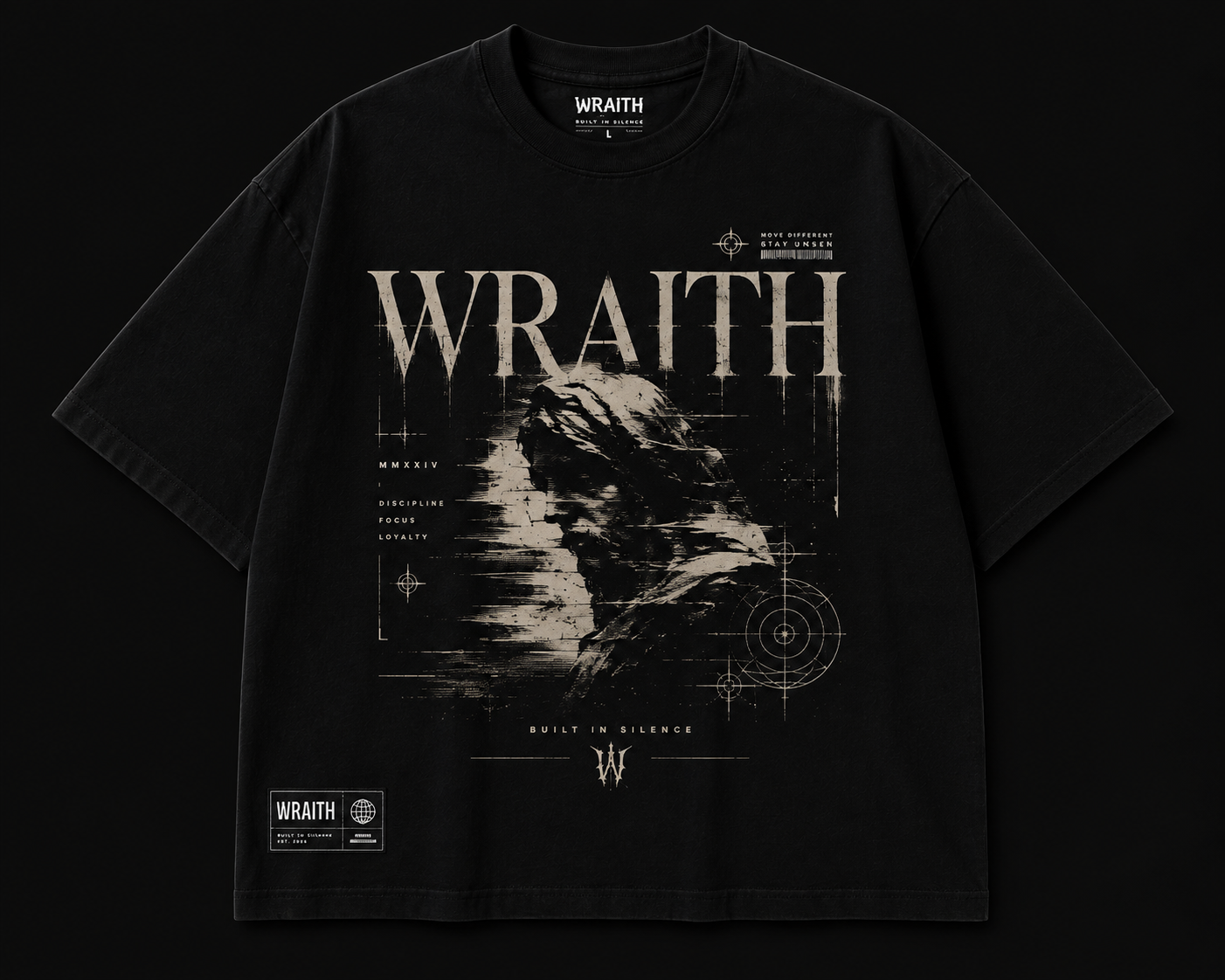 Wraith Trust God Black T-shirt